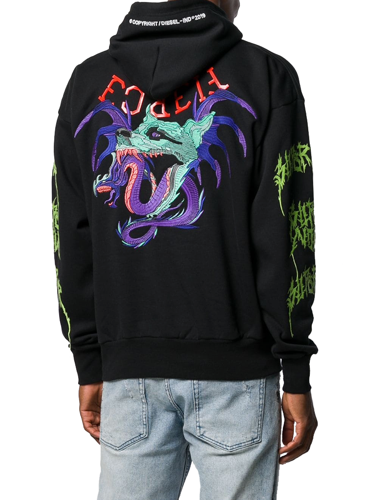 Diesel Superior Dragon Hoodie 