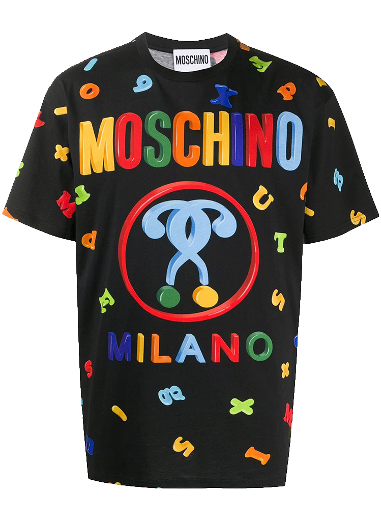 Moschino ALPHABET LOGO TEE | Moda404 Men's Boutique